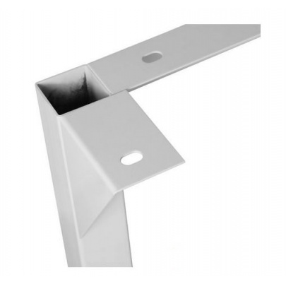 Stolová podnož GET | 700x700 mm | svetlosivá (RAL 7035)