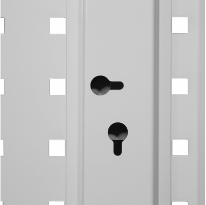 Perforovaná platňa 1975x456 mm, RAL 7035
