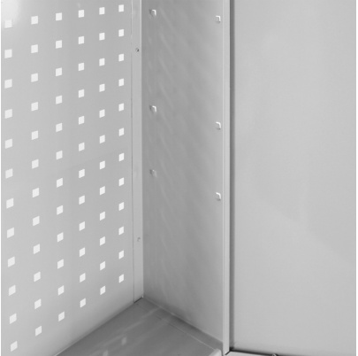 Skrinka nástenná 1-dverová, RAL 7035/7035