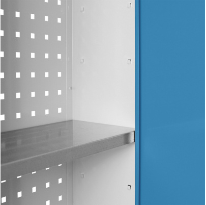 Skrinka nástenná 2-dverová, RAL 7035/5012