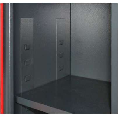 Skriňa pre motorkárov, RAL 7016/ RAL 3020