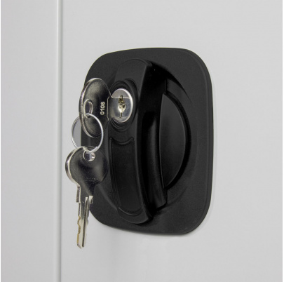 Skriňa pre motorkárov, RAL 7016/ RAL 7035